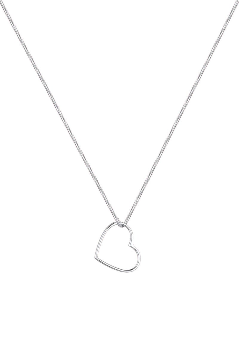 Elli Ladies Heart Pendant Basic in 925 Sterling Silver - Image 2